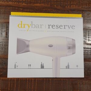 Drybar Reserve White and Gray Hair Dryer, Blow Dryer, 1875 Watt NIB‎ NEW